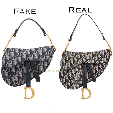 fake dior bag vs real|knockoff dior saddle bag.